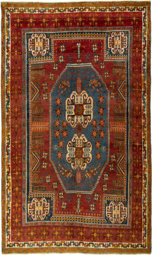 Alfombra persa Shiraz 246x149 246x149, Alfombra persa Anudado a mano