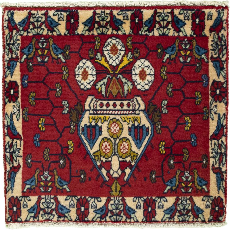 Tappeto persiano Shiraz 58x60 58x60, Tappeto persiano Annodato a mano