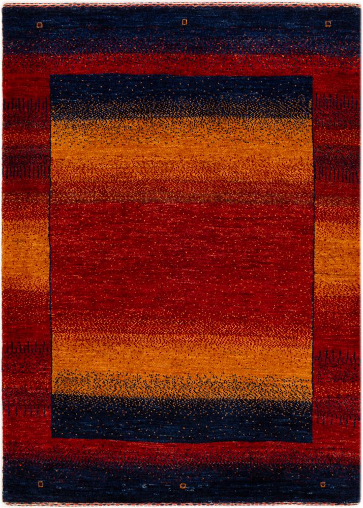 Alfombra persa Persia Gabbeh Loribaft Atash 119x86 119x86, Alfombra persa Anudado a mano