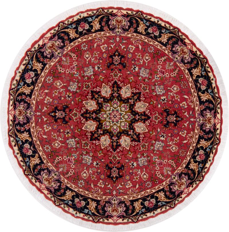 Tappeto persiano Tabriz 50Raj 149x151 149x151, Tappeto persiano Annodato a mano