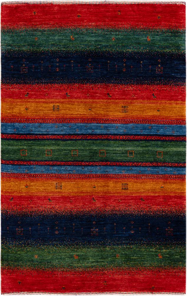 Tappeto persiano Persiano Gabbeh Loribaft Atelier 123x81 123x81, Tappeto persiano Annodato a mano
