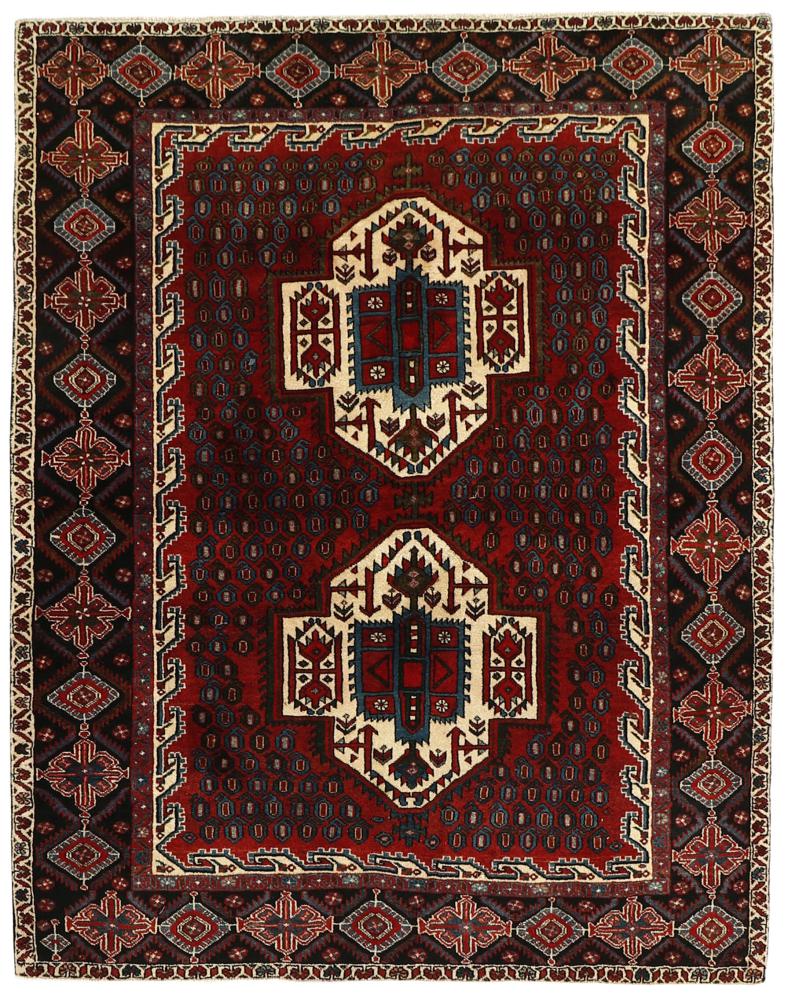 Alfombra persa Shahrbabak 191x150 191x150, Alfombra persa Anudado a mano