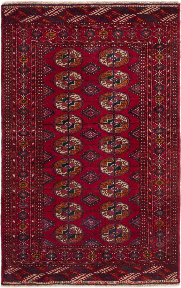 Persian Rug Turkaman 124x79 124x79, Persian Rug Knotted by hand