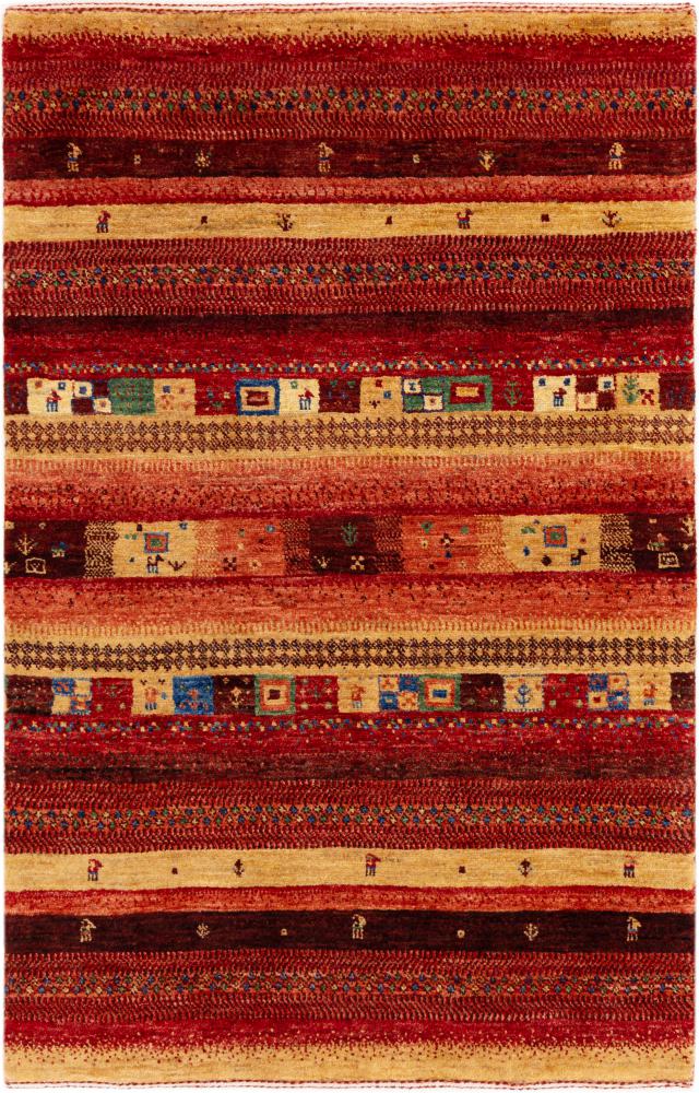 Persian rug Persian Gabbeh Loribaft Atelier 127x82 127x82, Persian rug Hand-knotted