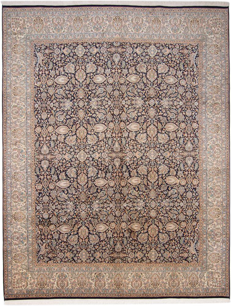 Tappeto indiano Cachemire di Seta 311x243 311x243, Tappeto persiano Annodato a mano