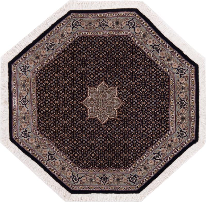 Persian Rug Tabriz 50Raj 106x106 106x106, Persian Rug Knotted by hand
