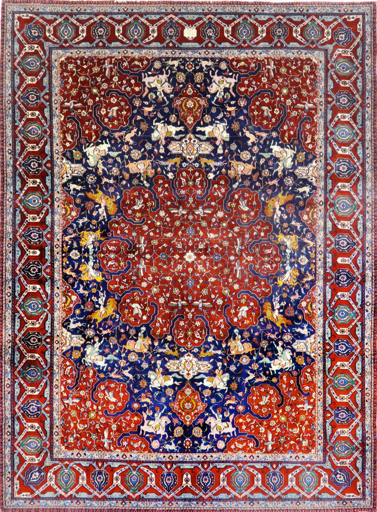 Persian Rug Moud Shekargah 430x315 430x315, Persian Rug Knotted by hand