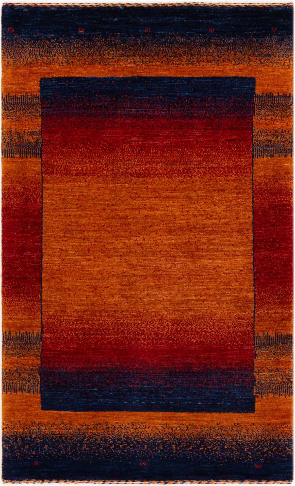 Tapis persan Persan Gabbeh Loribaft Atash 122x76 122x76, Tapis persan Noué à la main