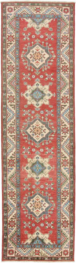 Afghan rug Kazak 295x82 295x82, Persian Rug Knotted by hand