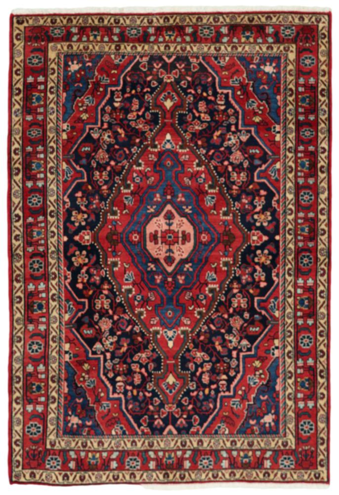 Περσικό χαλί Jozan 165x112 165x112, Περσικό χαλί Οι κόμποι έγιναν με το χέρι