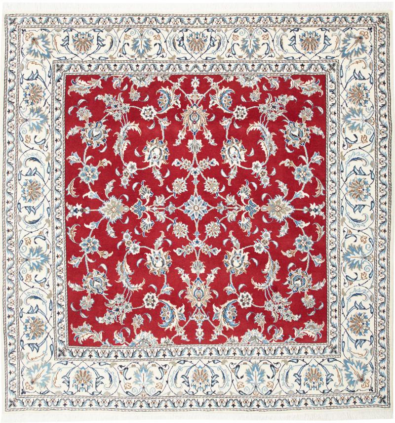 Persian Rug Nain 207x201 207x201, Persian Rug Knotted by hand