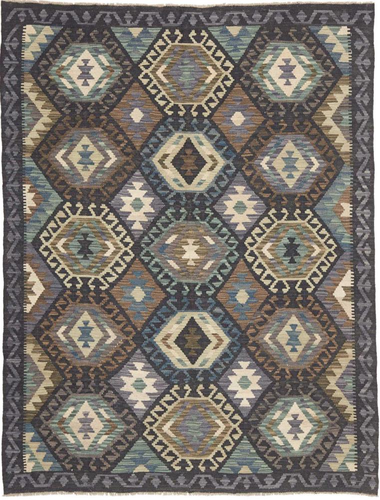 Afghanischer Teppich Kelim Afghan 202x155 202x155, Perserteppich Handgewebt