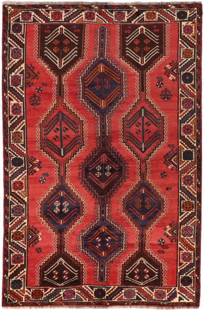 Tapete persa Shiraz 247x161 247x161, Tapete persa Atado à mão