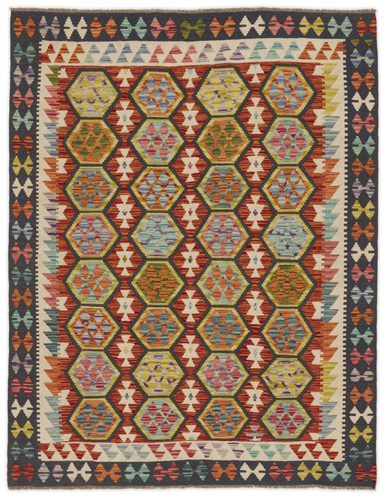 Afgán szőnyeg Kilim Afgán 195x149 195x149, Perzsa szőnyeg szőttesek