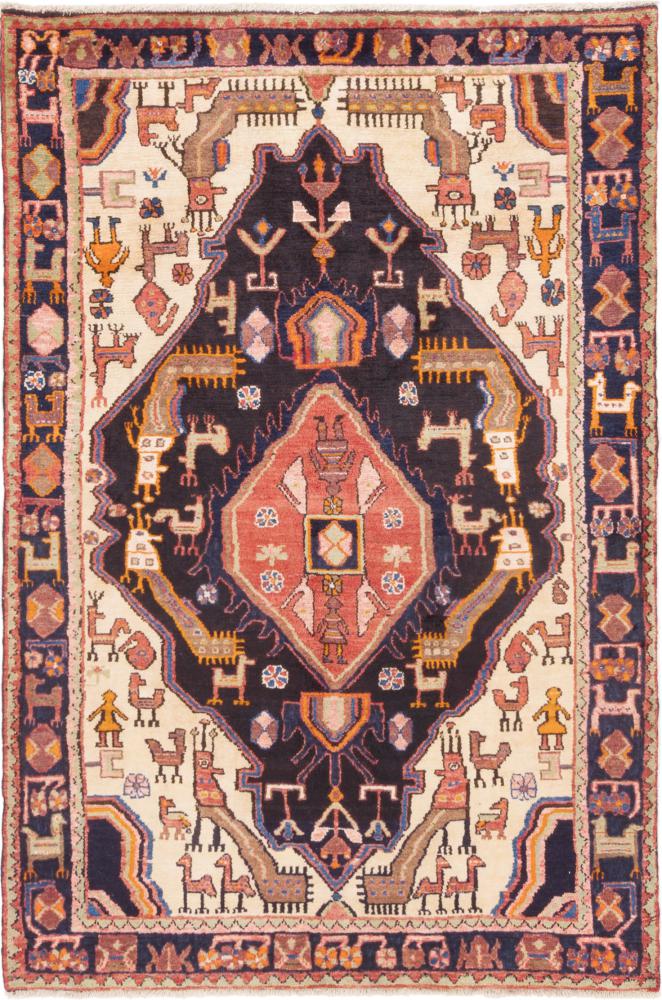 Persian Rug Nahavand 214x141 214x141, Persian Rug Knotted by hand