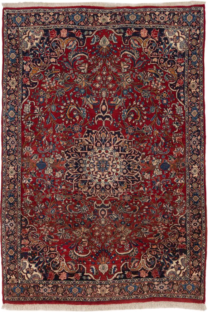 Persian Rug Bidjar 200x136 200x136, Persian Rug Knotted by hand