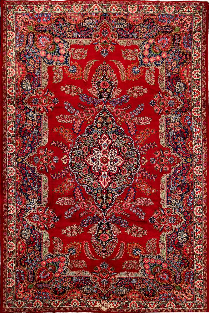 Perzisch tapijt Moud 389x261 389x261, Perzisch tapijt Handgeknoopte