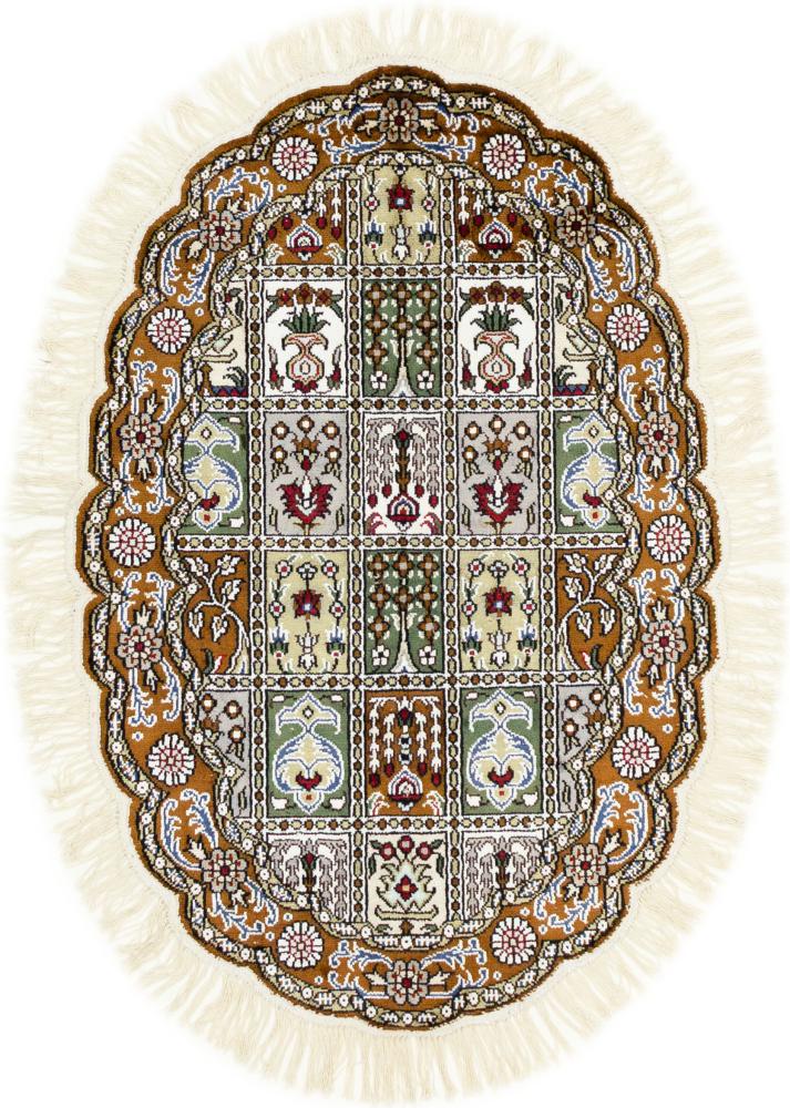 Tappeto cinese Cinesi di Seta 90x61 90x61, Tappeto persiano Annodato a mano