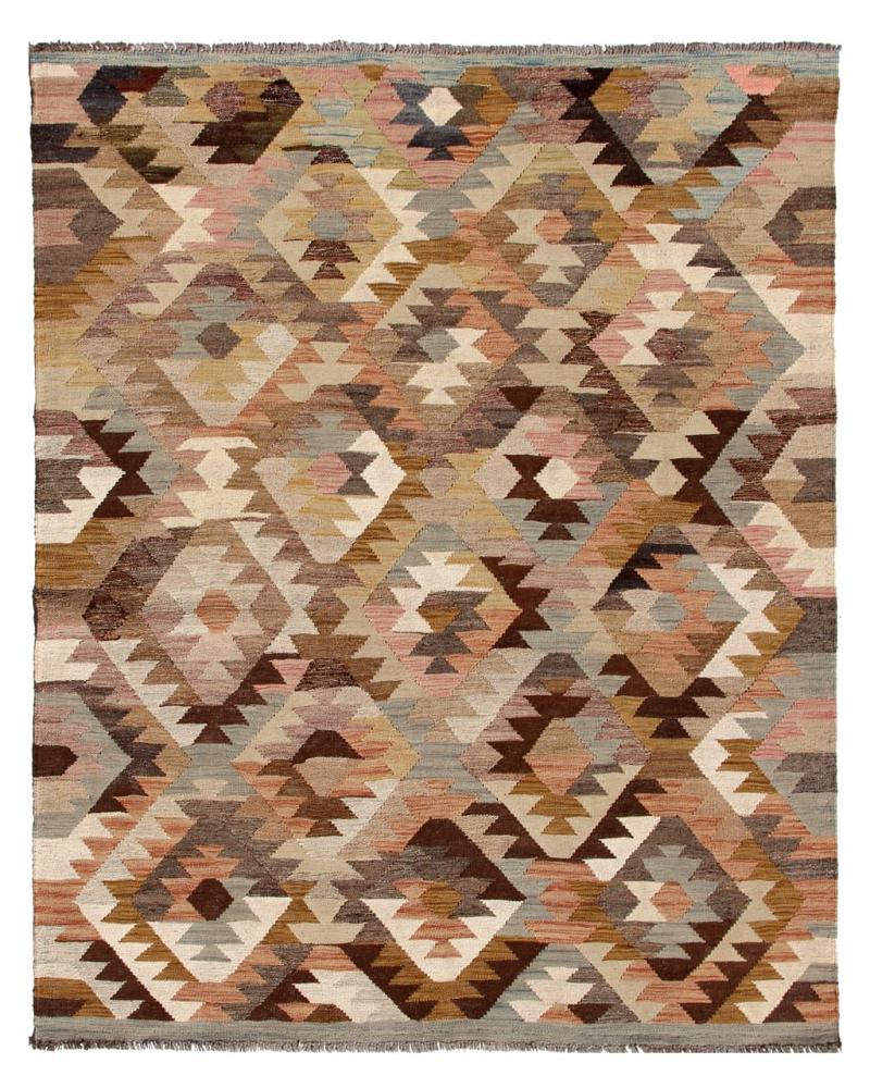 Alfombra afgana Kilim Afghan Kaudani Limited 197x151 197x151, Alfombra persa Tejido a mano