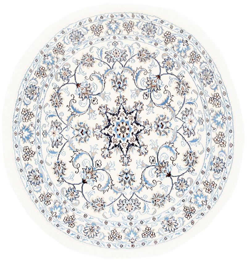 Persian Rug Nain 141x131 141x131, Persian Rug Knotted by hand