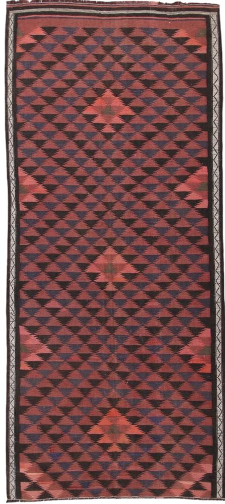 Perserteppich Kelim Fars Antik 326x146 326x146, Perserteppich Handgewebt