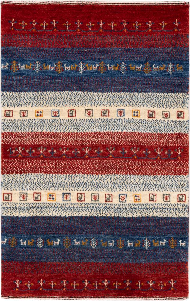 Perzisch tapijt Perzisch Gabbeh Loribaft Nowbaft 98x64 98x64, Perzisch tapijt Handgeknoopte