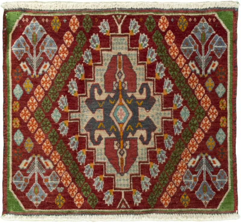 Tappeto persiano Shiraz 43x51 43x51, Tappeto persiano Annodato a mano