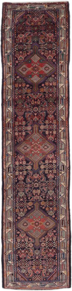 Perzisch tapijt Hamadan 351x84 351x84, Perzisch tapijt Handgeknoopte