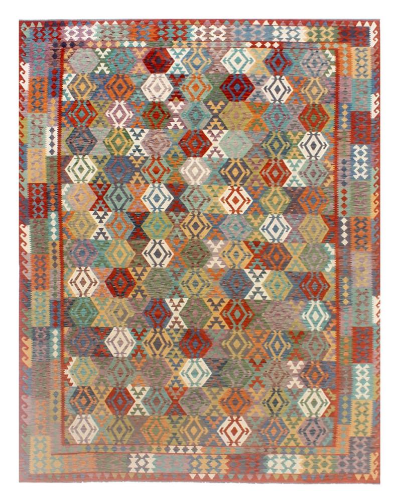 Afghan rug Kilim Afghan 16'4"x10'3" 16'4"x10'3", Persian Rug Woven by hand