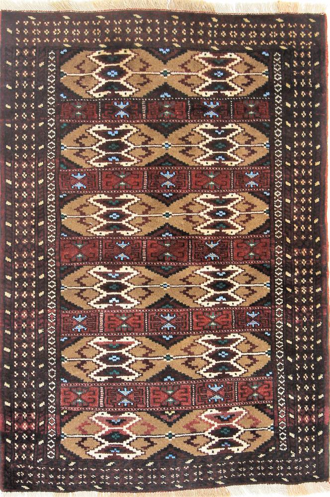 Persian Rug Turkaman 127x86 127x86, Persian Rug Knotted by hand