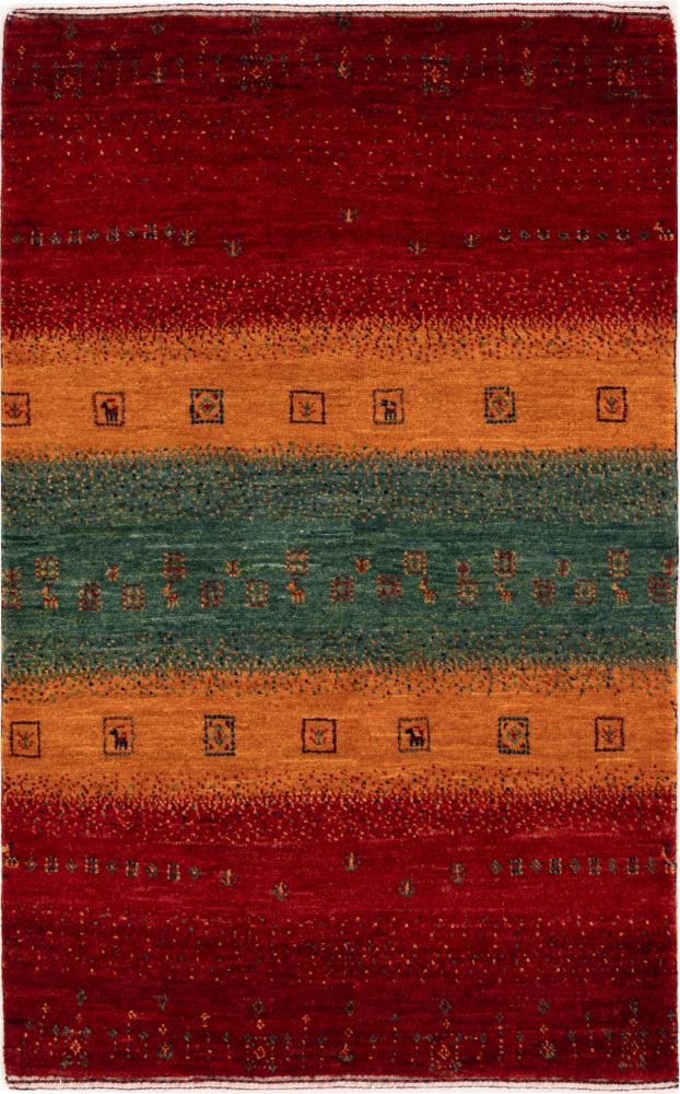 Perzisch tapijt Perzisch Gabbeh Loribaft Nowbaft 95x62 95x62, Perzisch tapijt Handgeknoopte