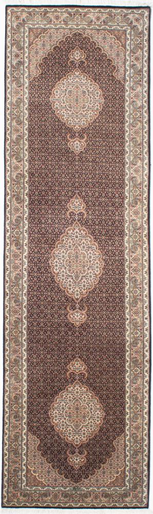 Tapis persan Tabriz 50Raj 303x81 303x81, Tapis persan Noué à la main