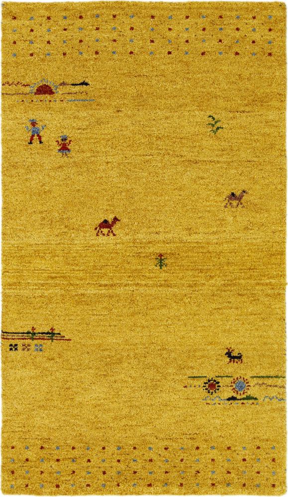 Alfombra india Gabbeh 157x91 157x91, Alfombra persa Anudado a mano