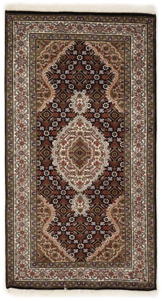 Tappeto indiano Indo Tabriz 141x75 141x75, Tappeto persiano Annodato a mano