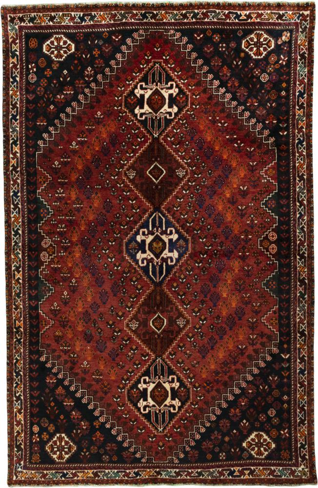 Perzisch tapijt Shiraz 277x181 277x181, Perzisch tapijt Handgeknoopte