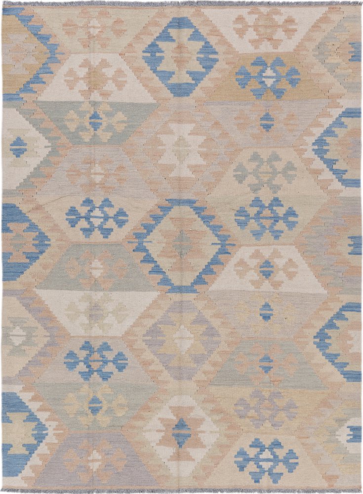 Afghan rug Kilim Afghan 6'7"x4'11" 6'7"x4'11", Persian rug Handwoven