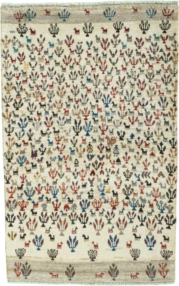 Persian Rug Persian Gabbeh Ghashghai 144x95 144x95, Persian Rug Knotted by hand