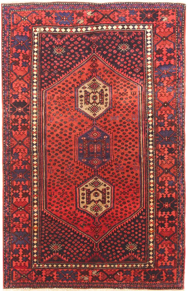 Persian Rug Zanjan 6'8"x4'4" 6'8"x4'4", Persian Rug Knotted by hand