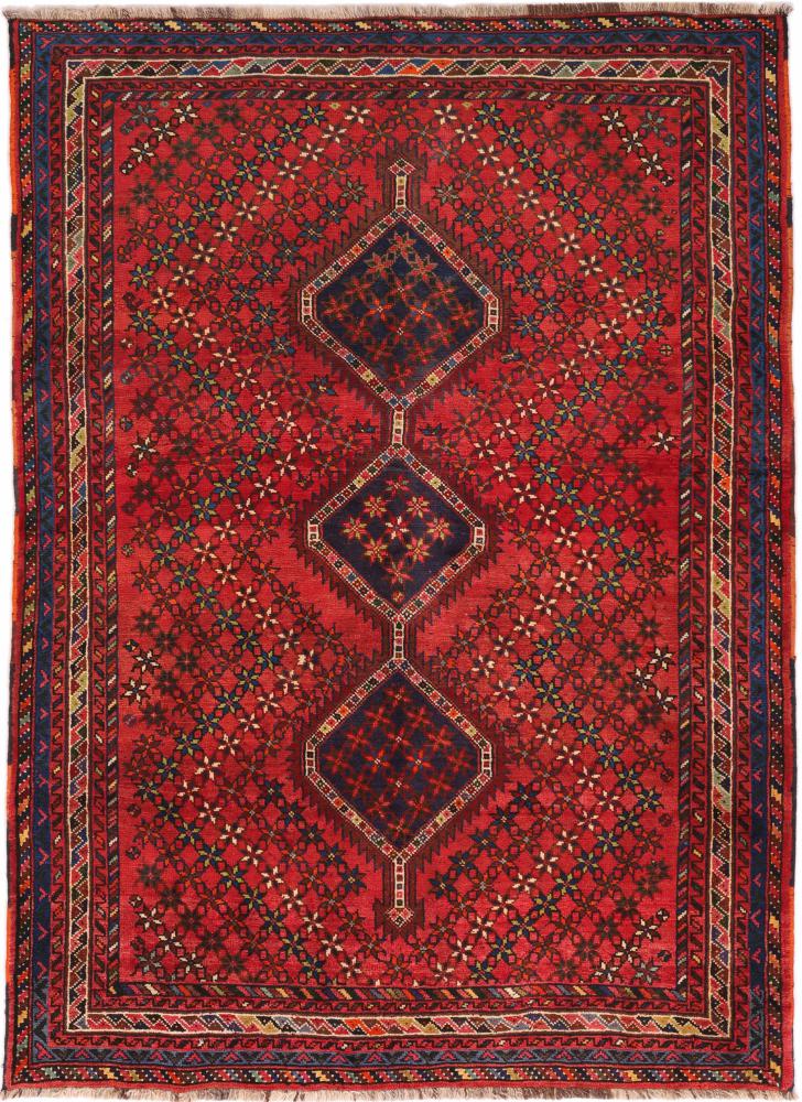 Persisk tæppe Shiraz 247x177 247x177, Persisk tæppe Knyttet i hånden