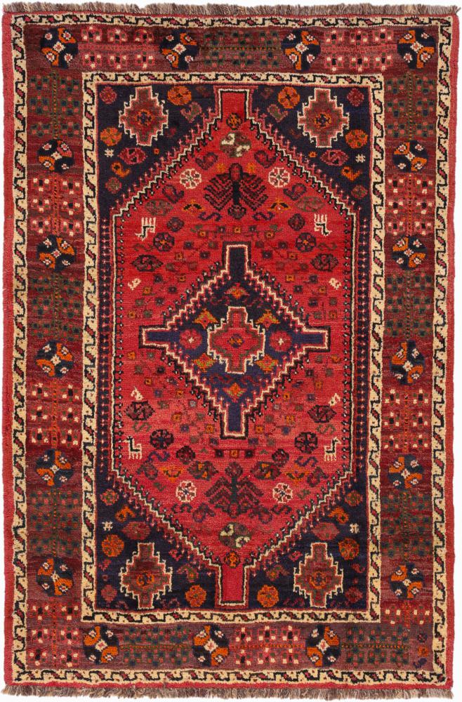 Perserteppich Shiraz 153x101 153x101, Perserteppich Handgeknüpft