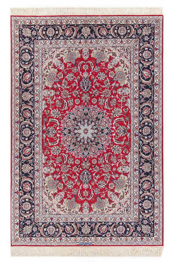 Persisk matta Isfahan Sherkat Silkesvarp 228x155 228x155, Persisk matta Knuten för hand
