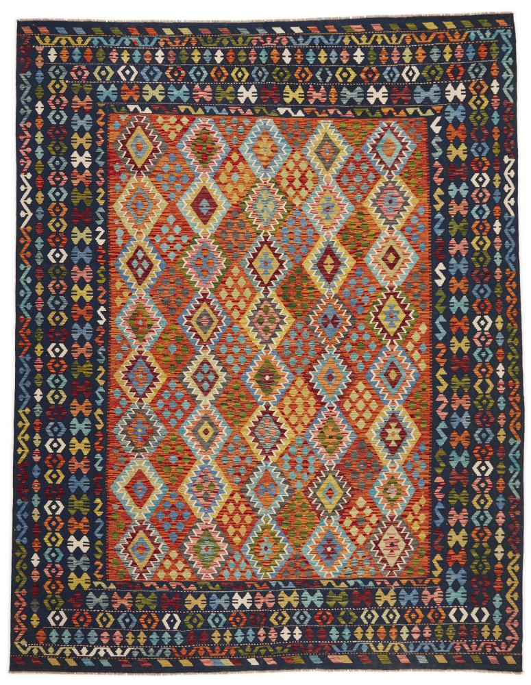 Tapete afegão Kilim Afegão 392x306 392x306, Tapete persa Tecido à mão