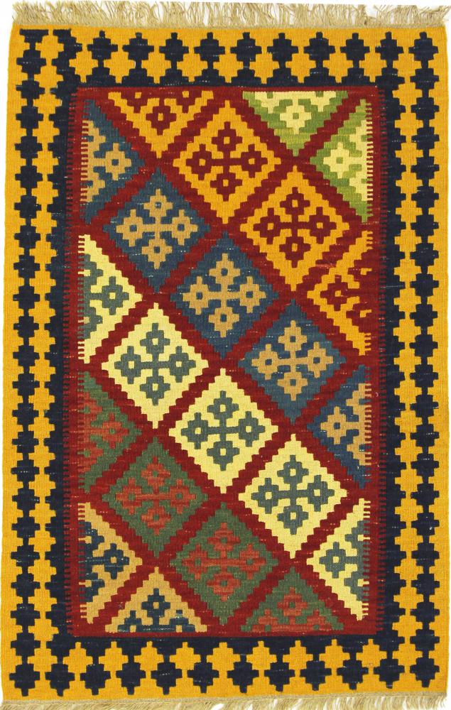 Tapete persa Kilim Fars 123x81 123x81, Tapete persa Tecido à mão