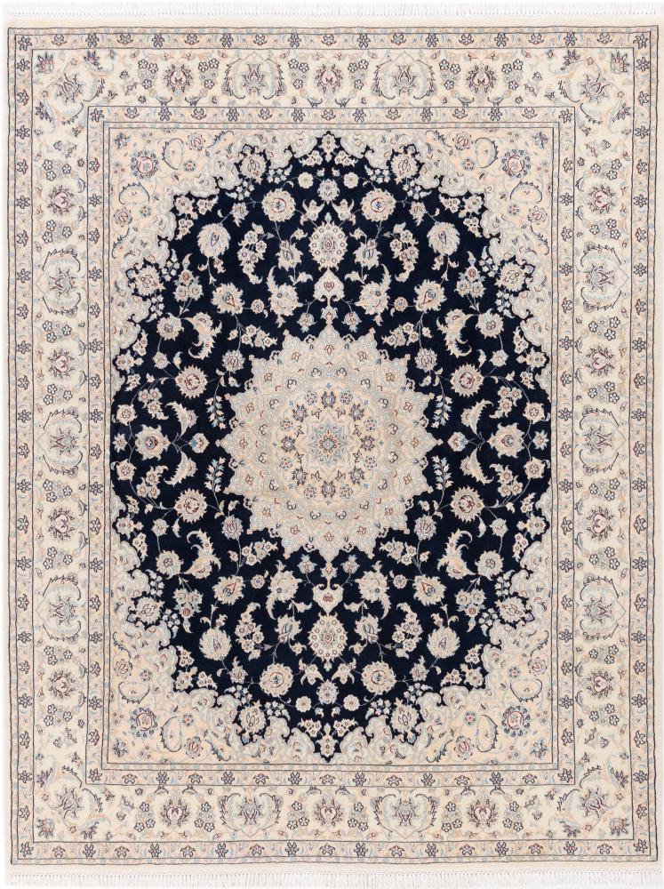 Persisk tæppe Nain 9La 257x200 257x200, Persisk tæppe Knyttet i hånden