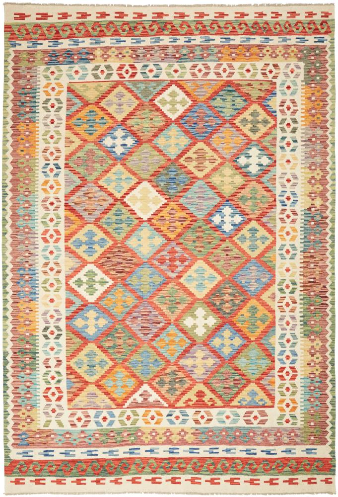 Afganistan-matto Kelim Afghan 292x201 292x201, Persialainen matto kudottu