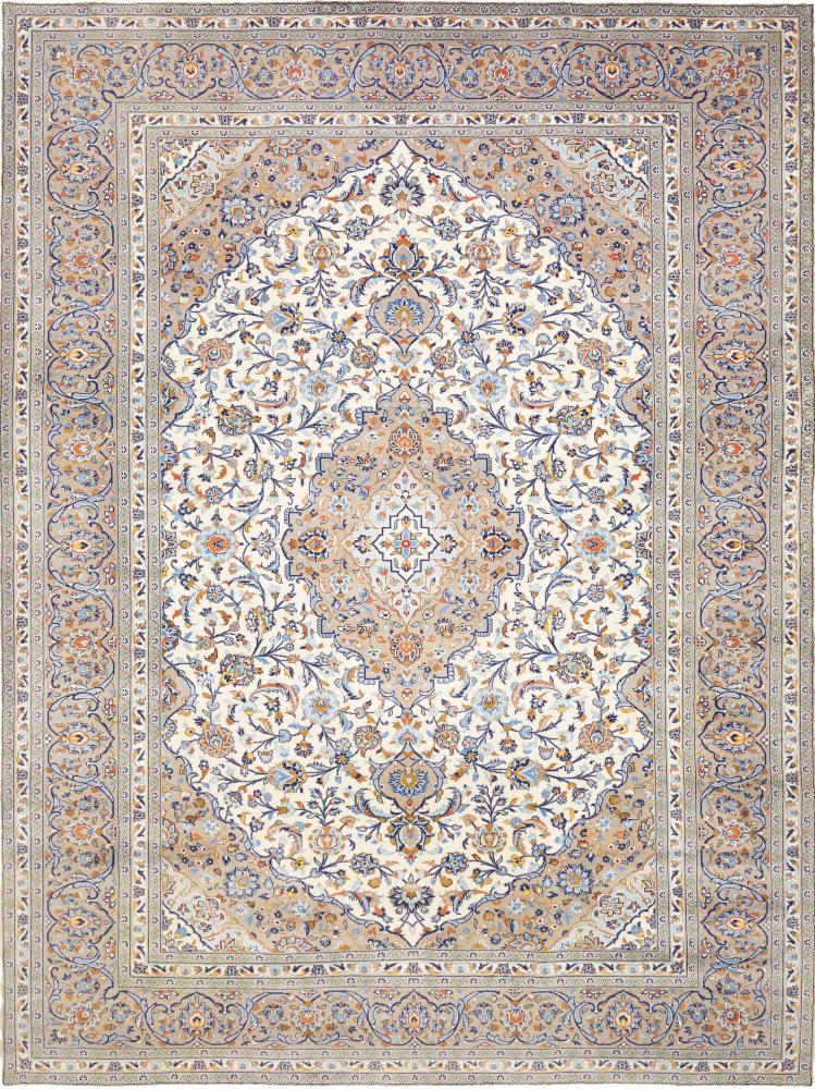 Περσικό χαλί Keshan 348x257 348x257, Περσικό χαλί Οι κόμποι έγιναν με το χέρι