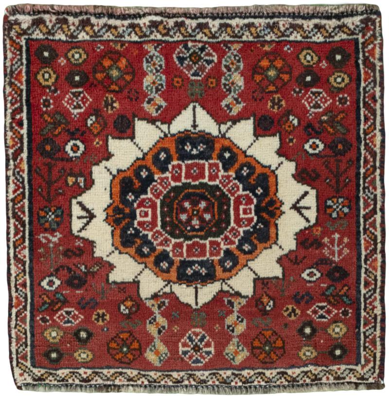 Persian Rug Shiraz 53x55 53x55, Persian Rug Knotted by hand