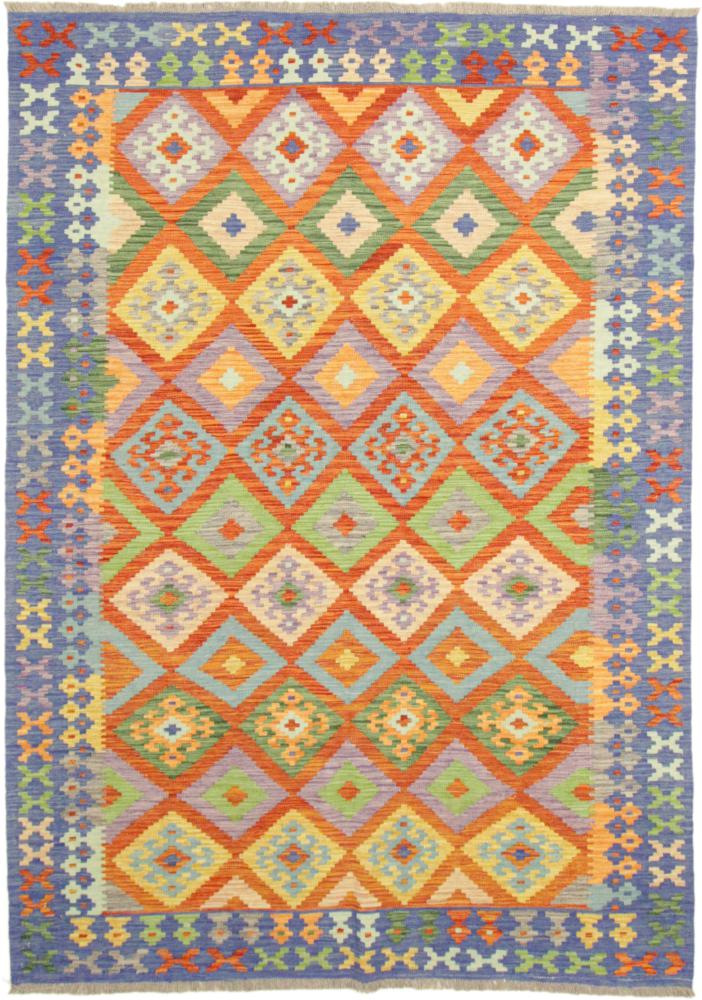 Afghan rug Kelim Afghan 246x173 246x173, Persian rug Handwoven