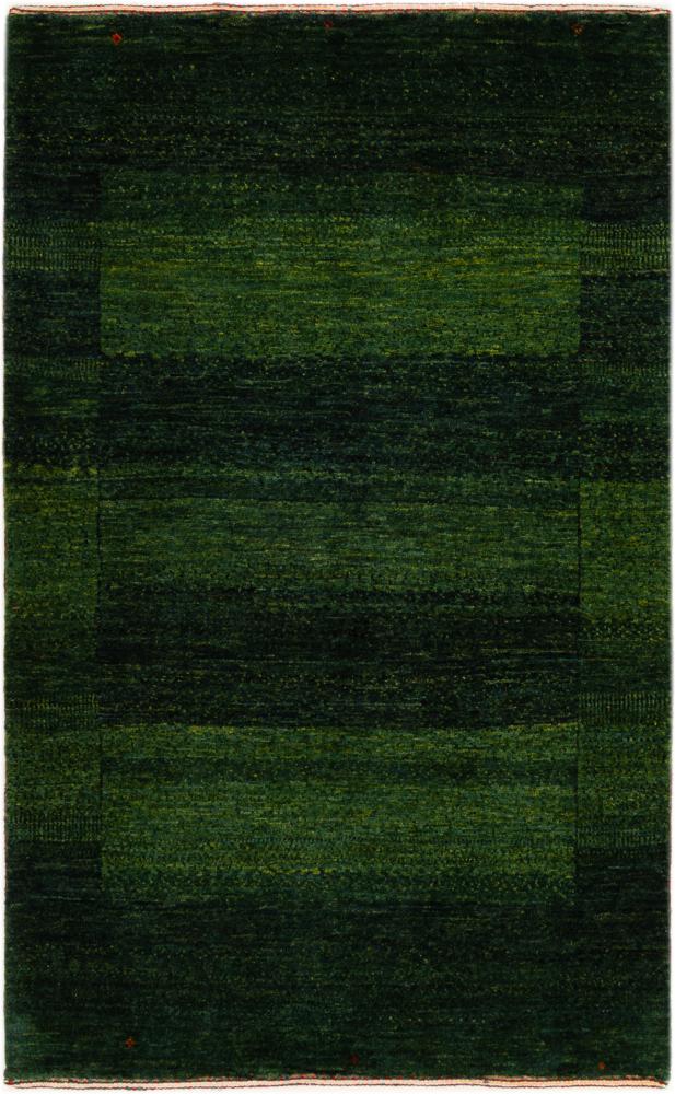 Tapis persan Persan Gabbeh Loribaft Atash 125x76 125x76, Tapis persan Noué à la main