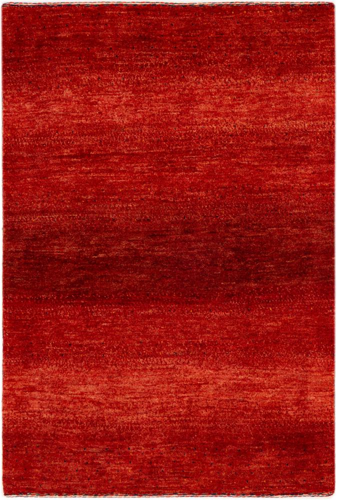 Persian Rug Persian Gabbeh Loribaft Atash 4'3"x3'0" 4'3"x3'0", Persian Rug Knotted by hand